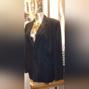 Anne Taylor Black Blazer Size 14